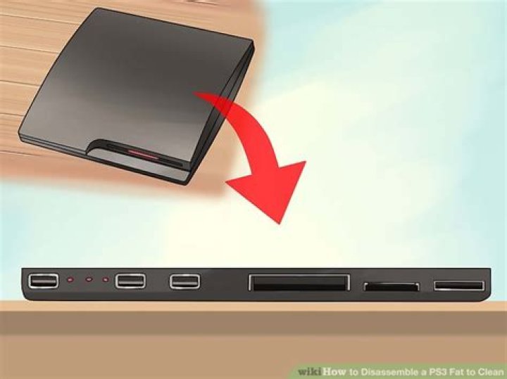 How to disassemble a PS3 fat to clean?