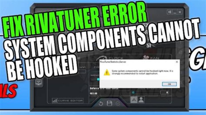 How to fix some system components cannot be hooked right now?