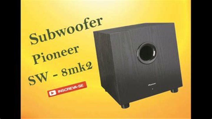 How to hook up pioneer sw 8MK2?