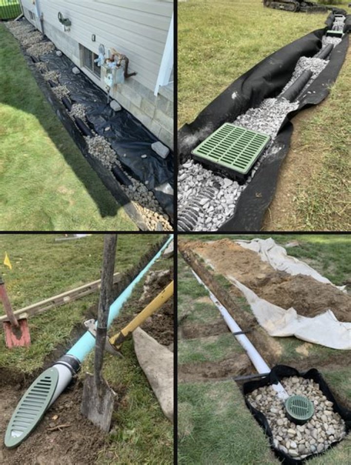 How to install a channel drain in your yard?
