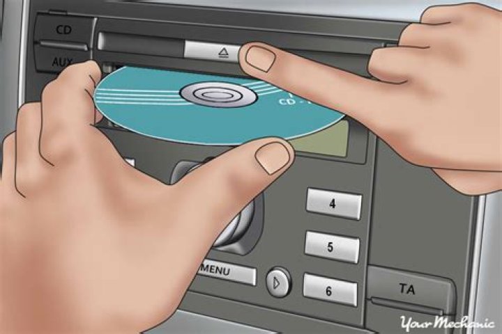 How to remove a CD jammed in a car player?