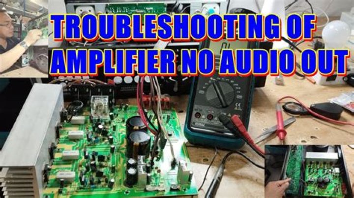 How to repair TAC integrated stereo power amplifier no sound?