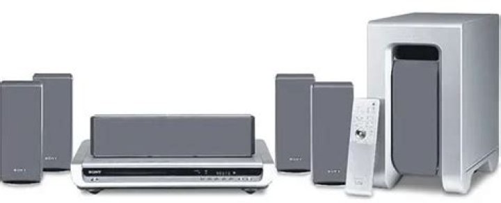 How to reset the DVD home theatre system?