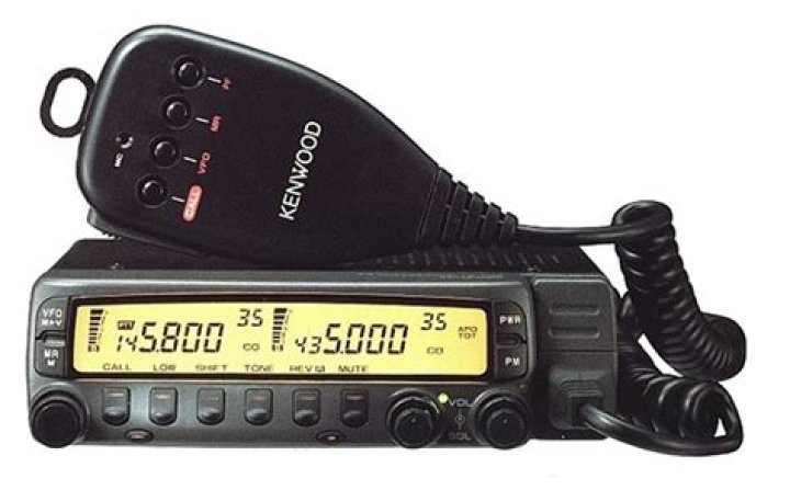 How to reset the Kenwood tm-733 radiobanter?