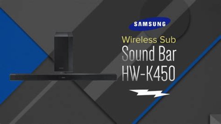How to turn off the HW k450 sound bar?