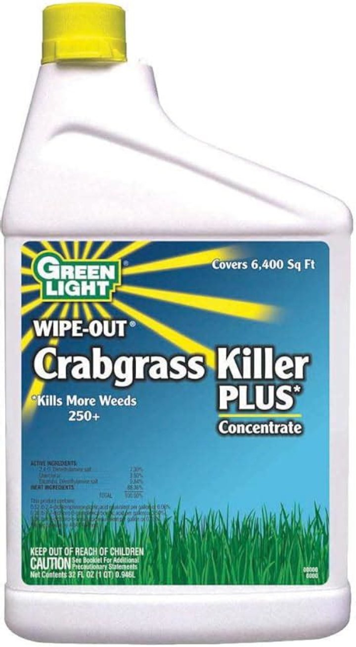 How to use green light crabgrass killer concentrate?