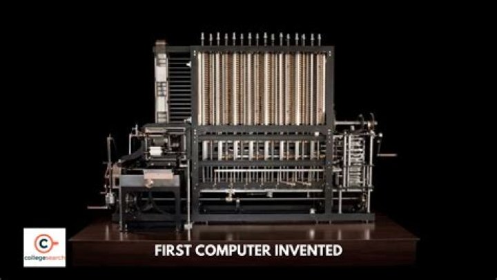 How was the first computer designed?