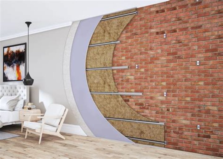 How wide is an internal brick wall?