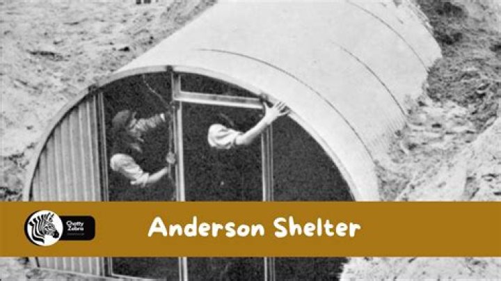 How would you describe an Anderson shelter?