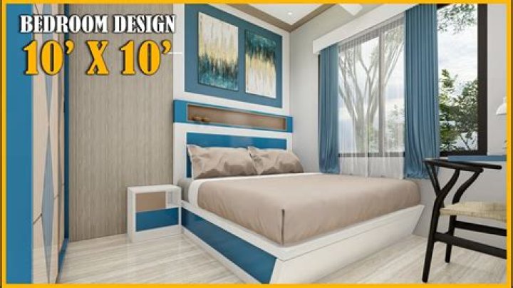 Is 100 square feet small for a bedroom?