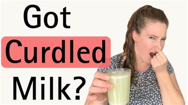 Is curdled milk OK to eat?