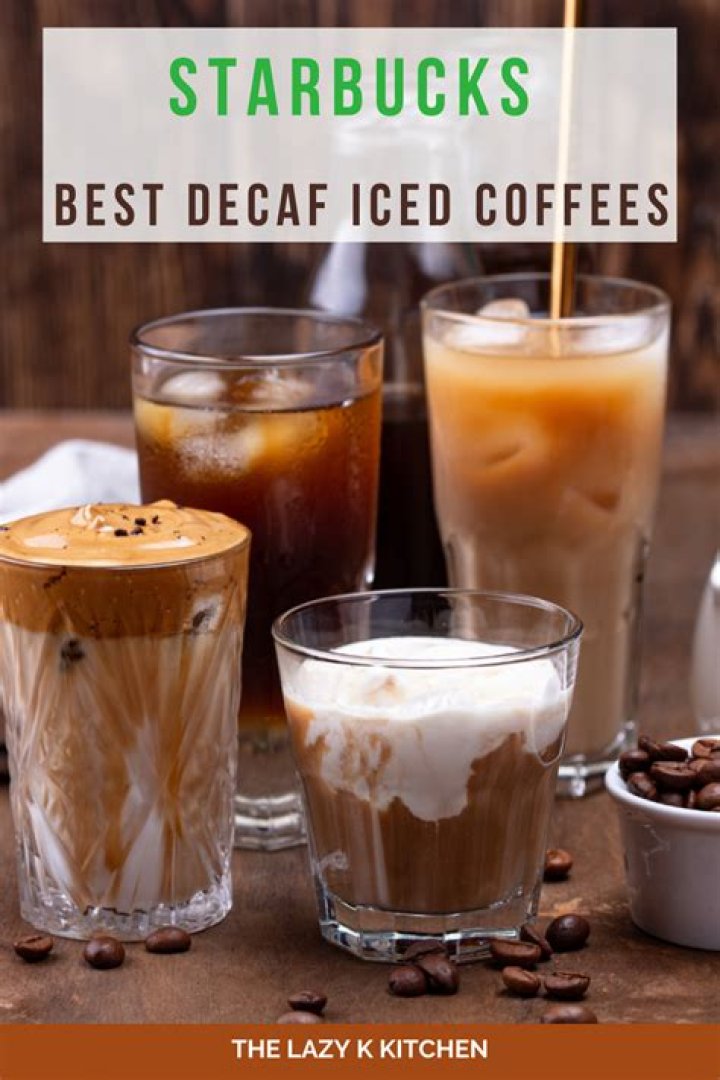 Is decaf iced coffee good for you?