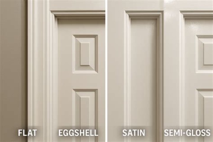 Is eggshell and satin the same finish?