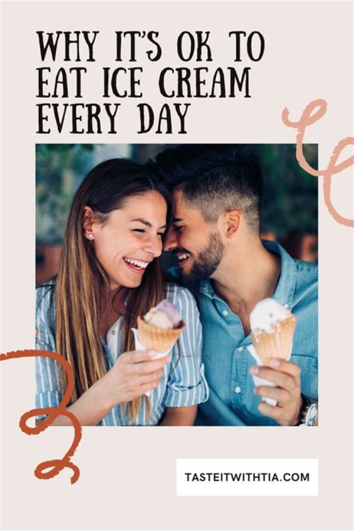 Is it bad to eat ice cream every day?