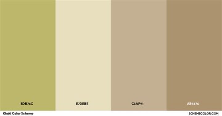 Is khaki brown or beige?