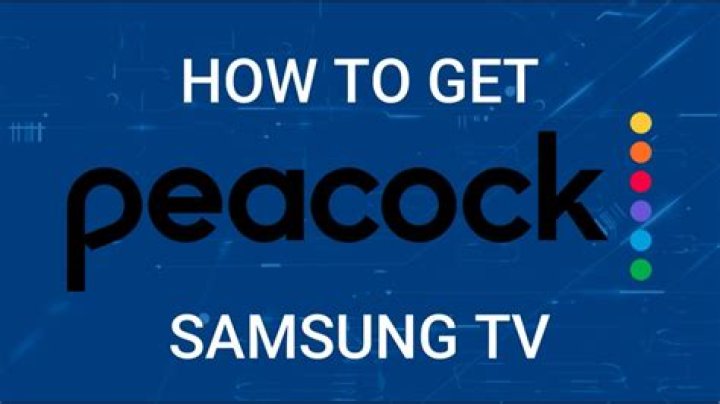 Is Peacock com available on Samsung TV?