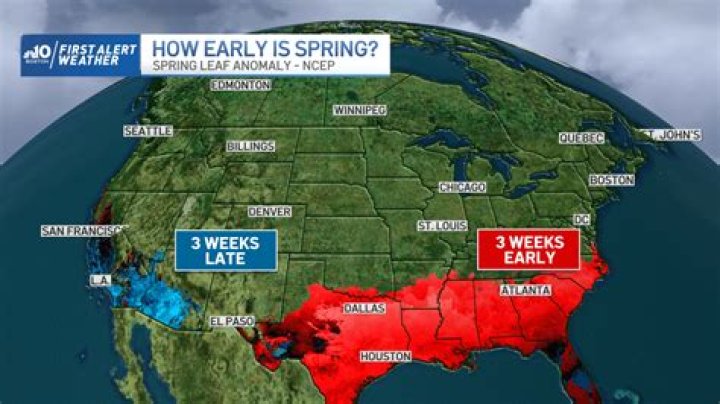 Is spring early this year 2021?