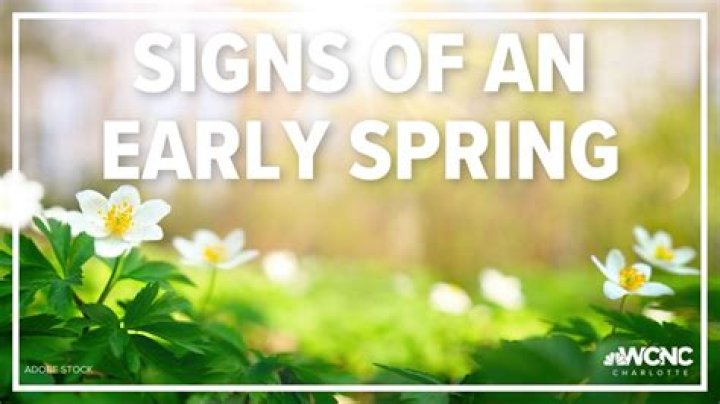 Is spring early this year?