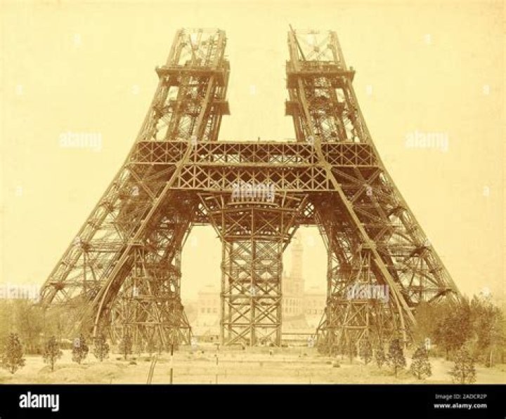 Is the Eiffel Tower mainly made of Aluminium?