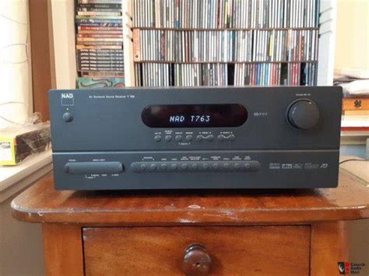 Is the NAD t763 surround sound receiver Hot?