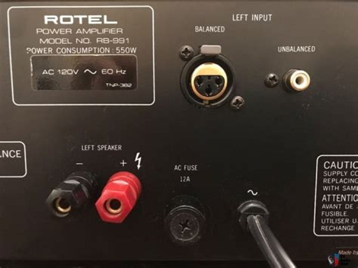 Is the Rotel rb-991 just a preamp?