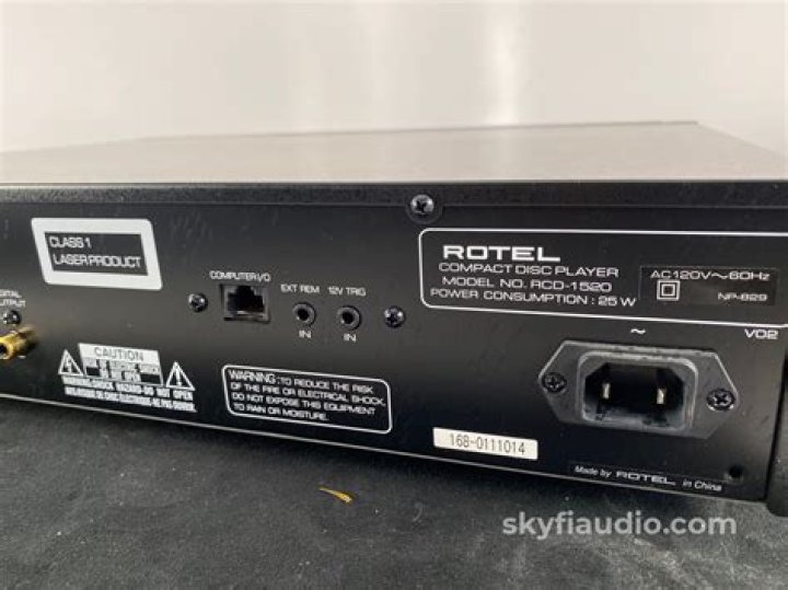 Is the Rotel rcd-1520 a built in CD player?