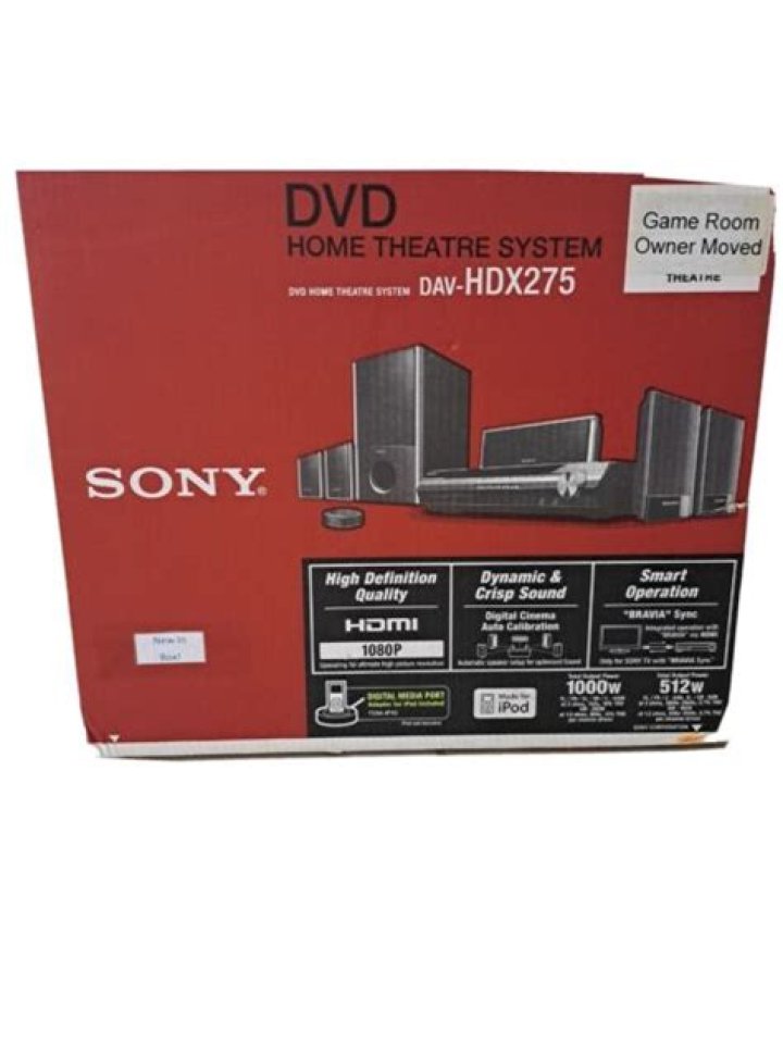 Is the Sony dav-hdx275 compatible with Bravia TVs?