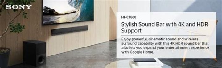 Is the Sony ht-ct800 a good sound bar?