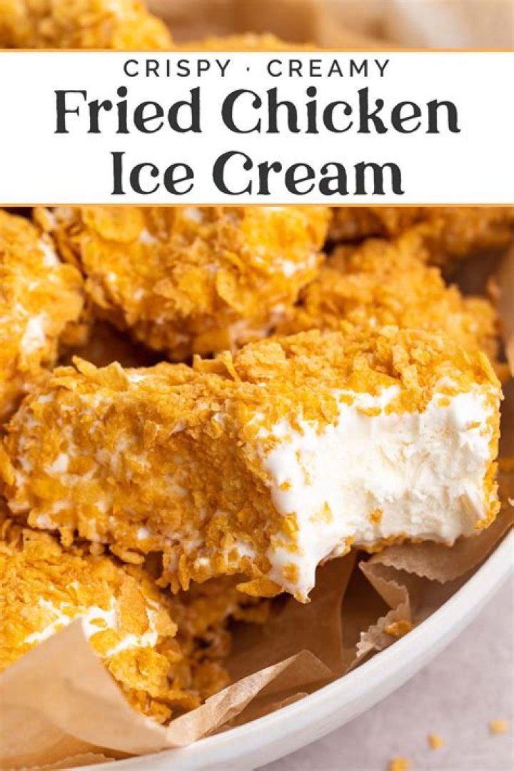 Is there a chicken flavored ice cream?