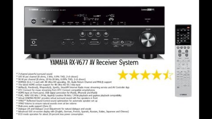 Is there a problem with my Yamaha rx-v677?