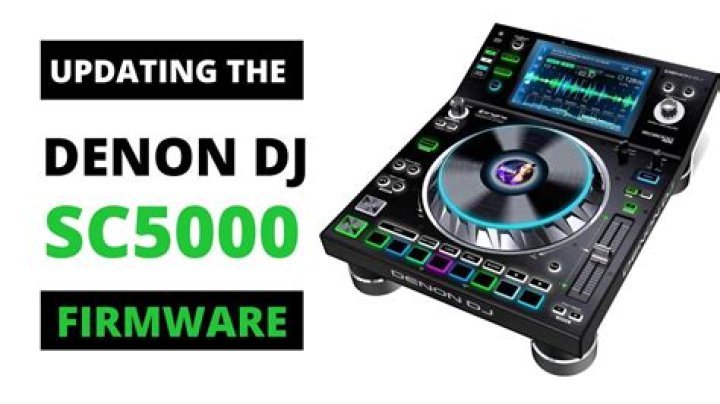 Is there an update for Denon DJ SC5000?