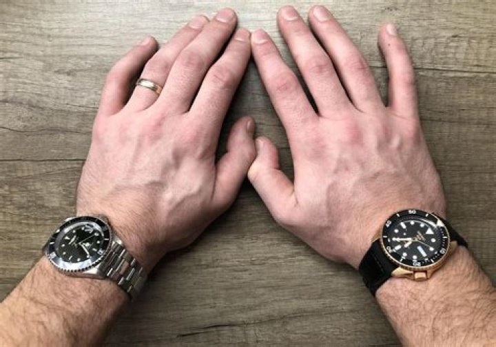 On what hand does a watch go on a man?