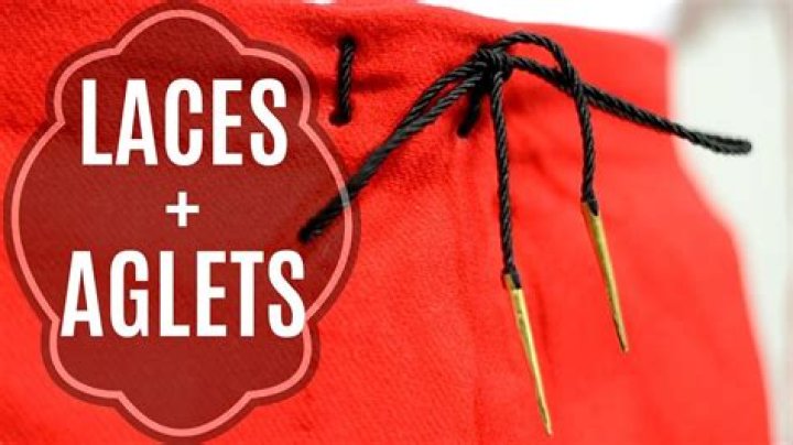 What are aglets made of?