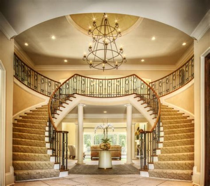 What are dual staircases called?