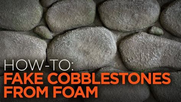 What are fake stones made of?