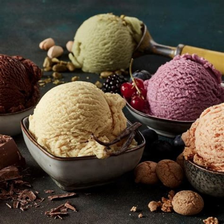 What are the 5 layers of ice cream?