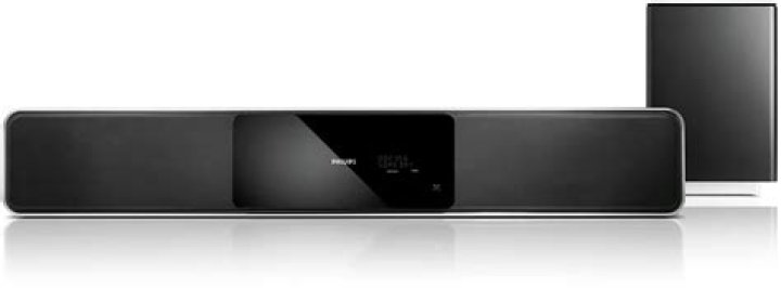 What are the features of the Philips hts6100 soundbar?