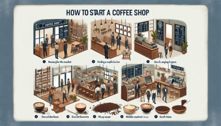 What are the law aspects of starting a coffee shop?