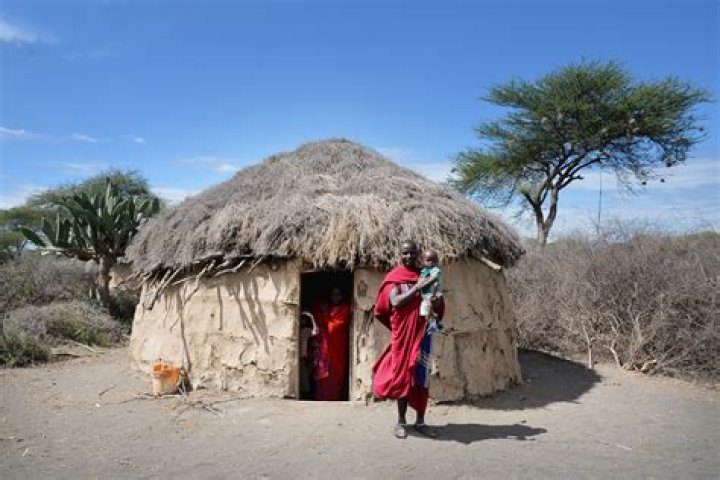 What are the Maasai houses like?