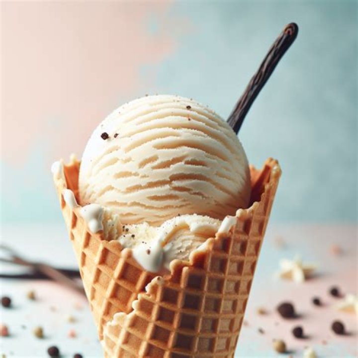 What are the most common ingredients in ice cream?