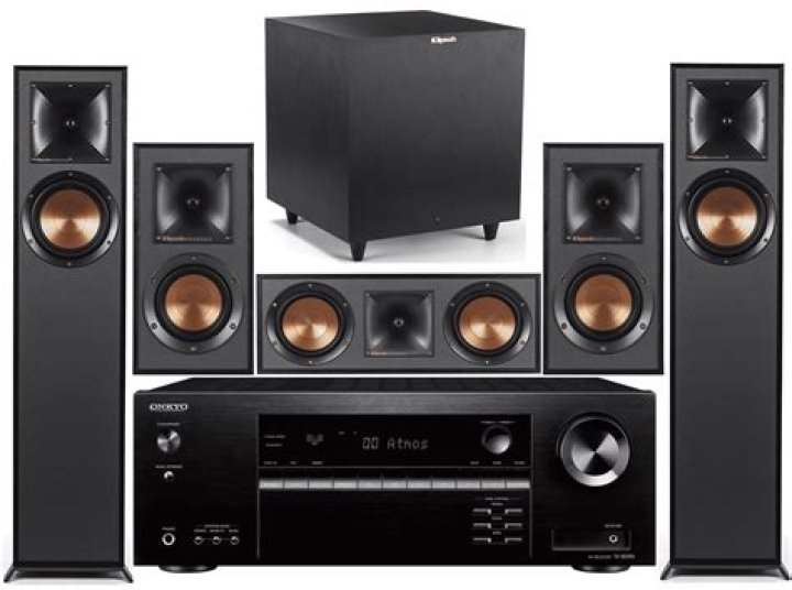 What are the specs of an Onkyo home theater system?
