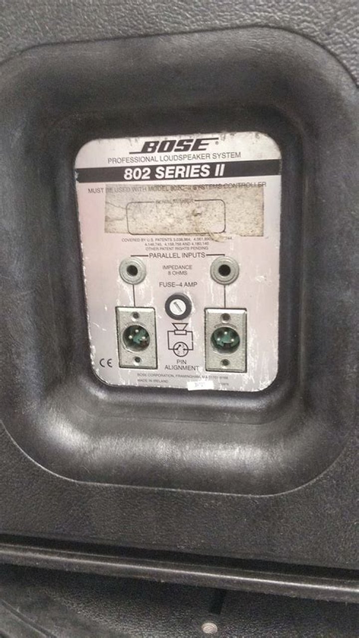 What can I do with a Bose 802 series 2 loudspeaker?