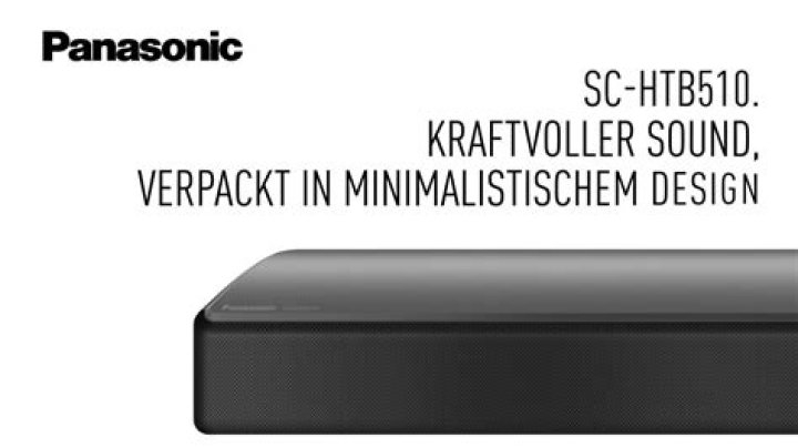 What can you do with a Panasonic htb510 sound bar?