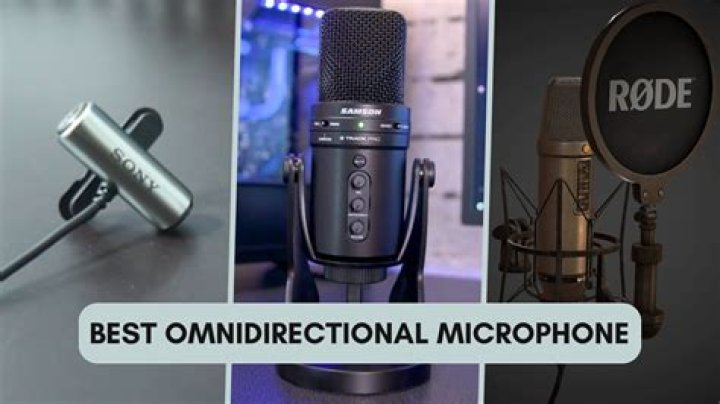 What can you do with an omnidirectional microphone?