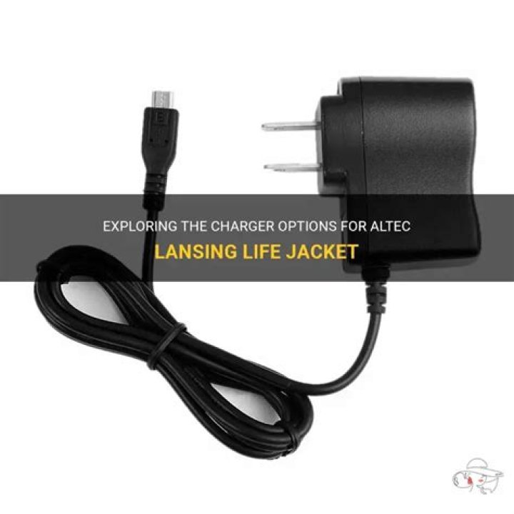 What charger does Altec Lansing use?
