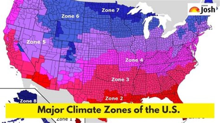 What climate zone is 8a?