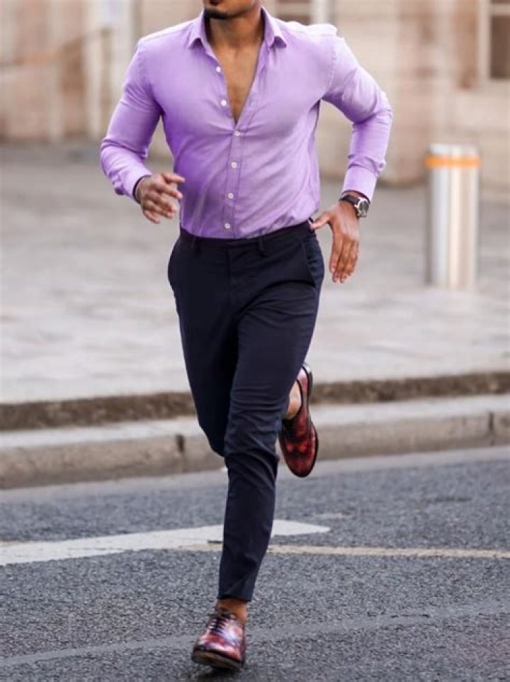 What color goes with a purple shirt?