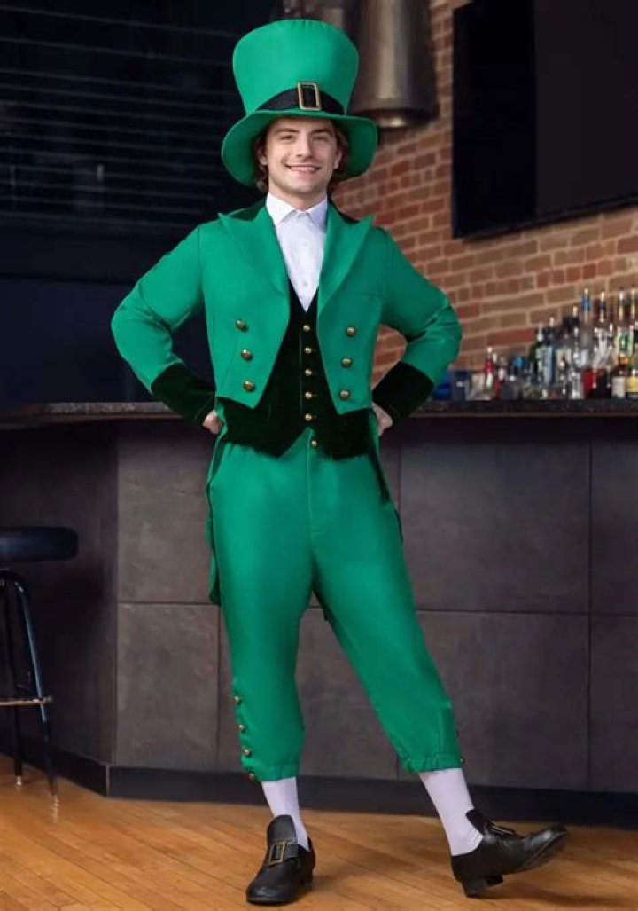 What color is associated with leprechauns?