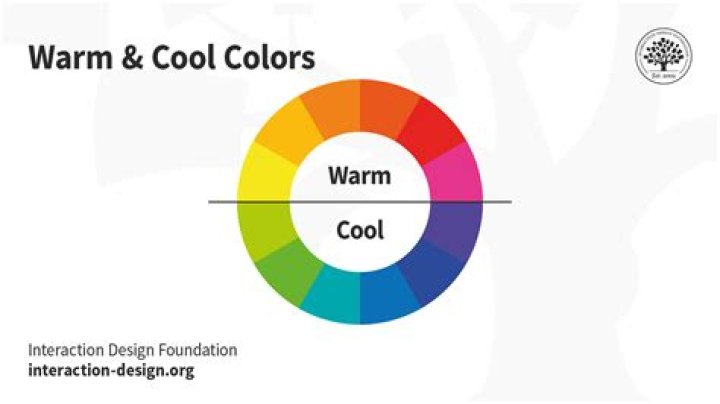 What color is warm and stimulating?