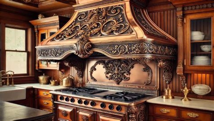 What colors were used in Victorian kitchens?